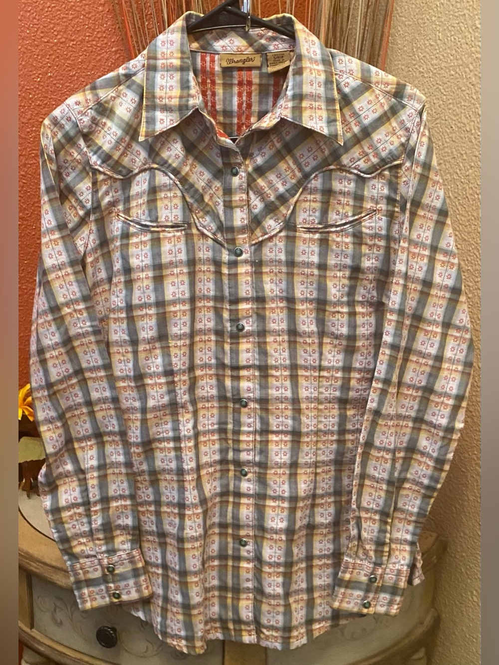 Wrangler - NEW - Women's Western Plaid Pearl Snap Shirt - NWOT